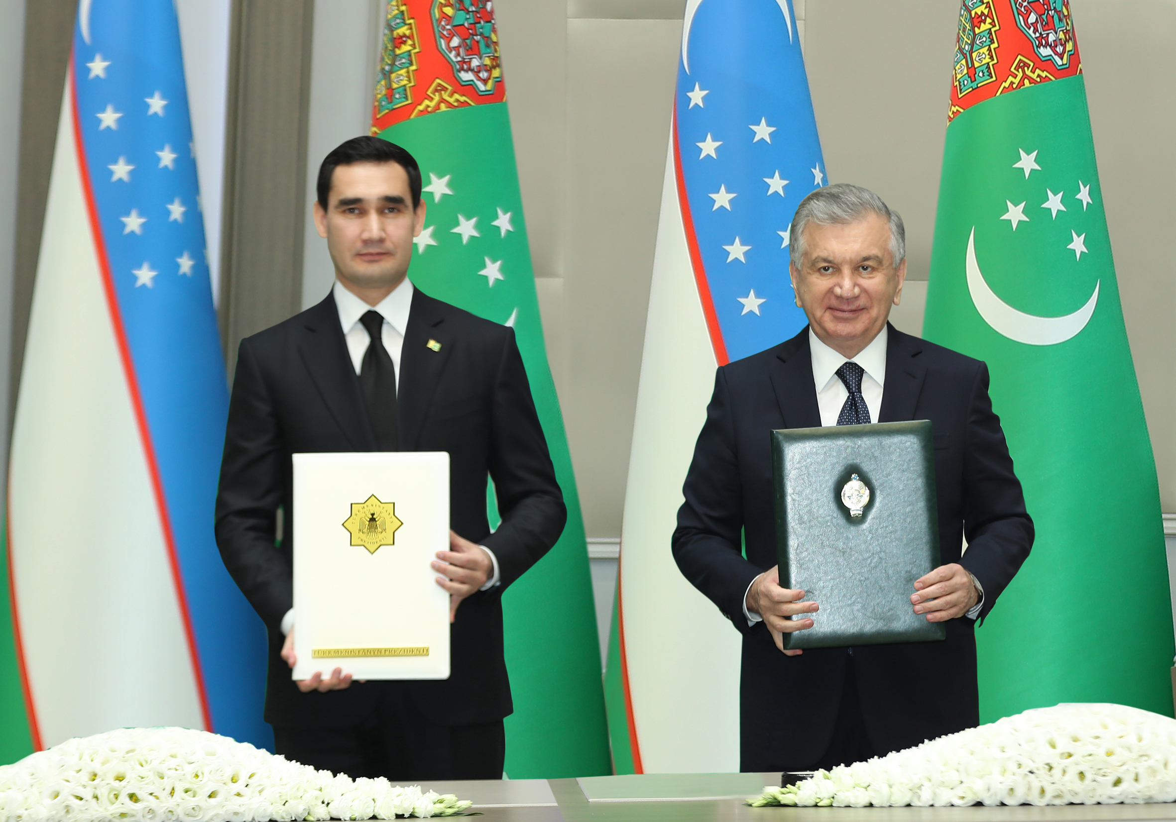Türkmenistan we Özbegistan strategik hyzmatdaşlygyň çägini giňeldýär